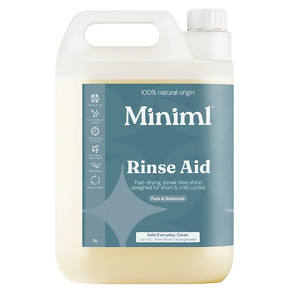 Miniml Dishwasher Rinse Aid - 5L