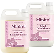 Miniml Uplifting Laundry Liquid & Fabric Conditioner 5L Mixed Bundle