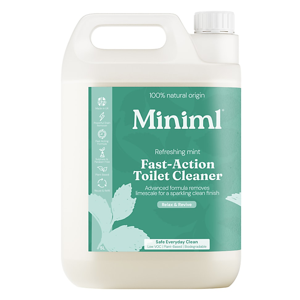 Miniml Refreshing Mint Fast-Action Toilet Cleaner - 5L