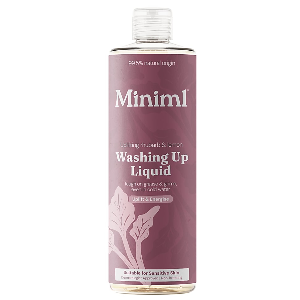 Miniml Uplifting Rhubarb & Lemon Washing Up Liquid 400ml