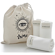 MOA - Magic Organic Apothecary Bamboo cloth TRIO (in a drawstring bag)