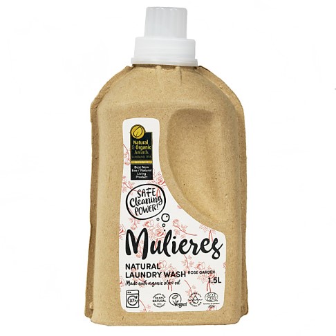 Mulieres Natural Organic Laundry Liquid - Rose Garden 1.5L