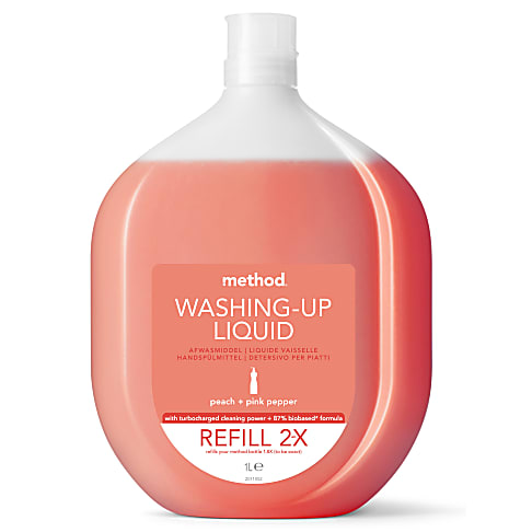 Method Washing Up Liquid Refill - Peach & Pink Pepper