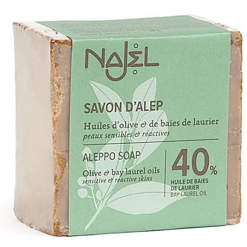 Najel Aleppo Olive Soap (40% Bay Laurel Oil)