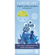 Natracare Organic Cotton Applicator Tampons - Regular