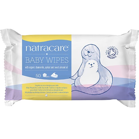 Natracare Organic Cotton Baby Wipes