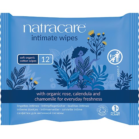 Natracare Organic Cotton Intimate Wipes