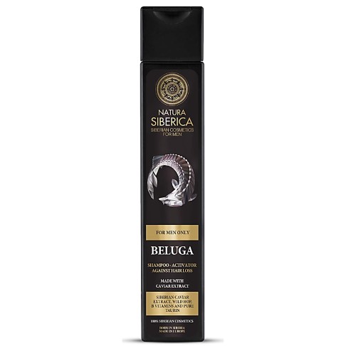 Natura Siberica Men Hair Growth Shampoo - Activator Beluga