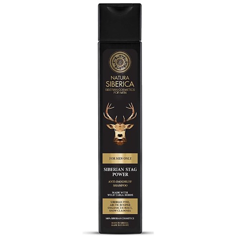 Natura Siberica Men Anti-Dandruff Shampoo - Siberian Stag Power