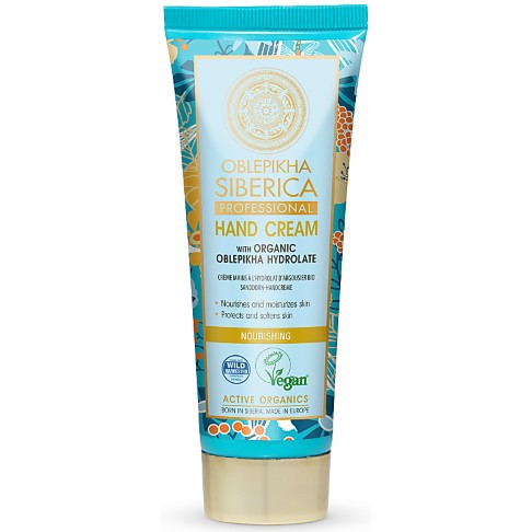 Natura Siberica Professional Hand Cream with Organic Oblepikha Hydrolate