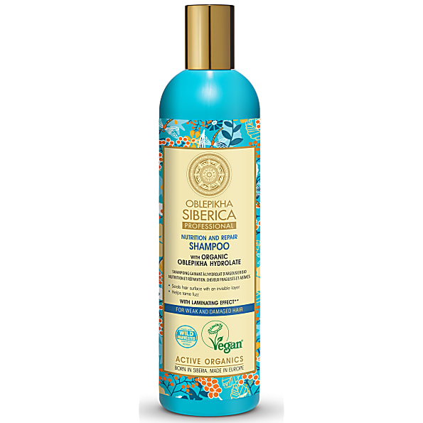 Photos - Hair Product Natura Siberica Professional Nutrition & Repair Shampoo - For Weak ... NAT 
