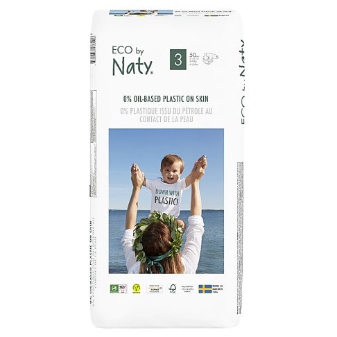 ECO by Naty Nappies: Size 3 Economy Pack