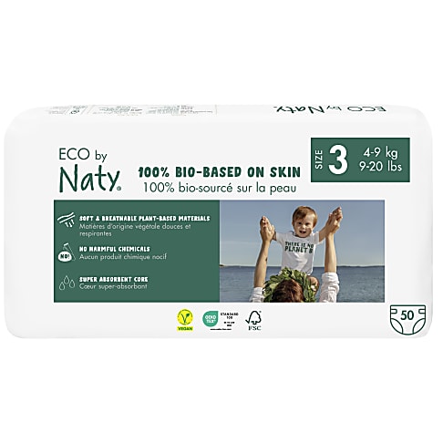 ECO by Naty Nappies: Size 3 Economy Pack