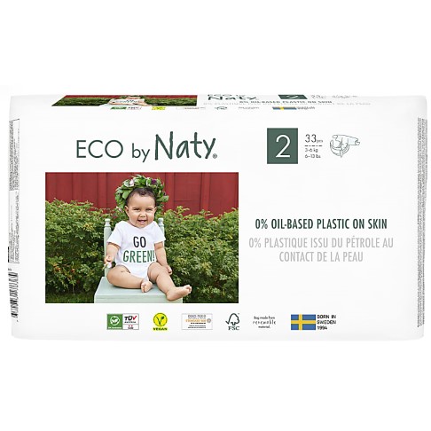 ECO by Naty Nappies: Size 2