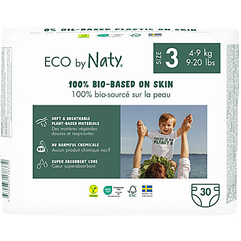 ECO by Naty Nappies: Size 3