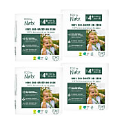 ECO by Naty Nappies: Size 4+ Bundle (4 packs of 24)