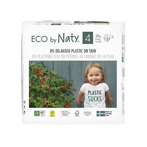ECO by Naty Nappies: Size 4