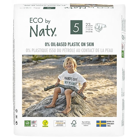 ECO by Naty Nappies: Size 5