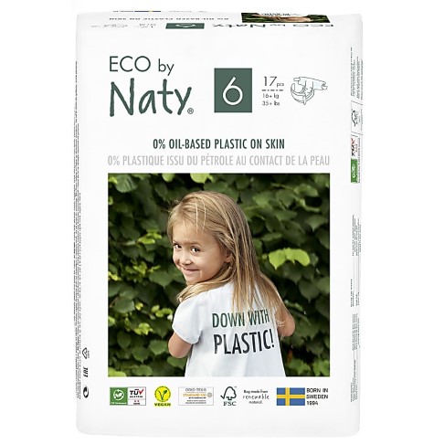 ECO by Naty Nappies: Size 6