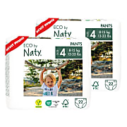 ECO by Naty Pull Up Pants: Size 4 Maxi/Maxi Plus Bundle (2 packs of 22)