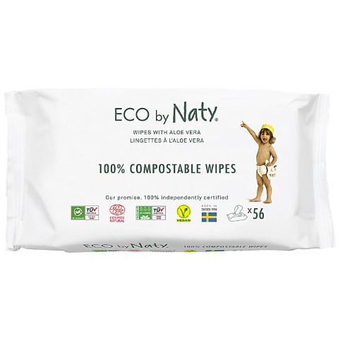 ECO by Naty - Sensitive Wipes with Aloe