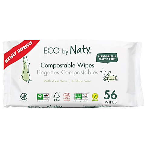 ECO by Naty - Sensitive Wipes with Aloe