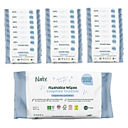 Naty Wipes - Flushable Wipes Unscented Bundle (30 packs of 42)