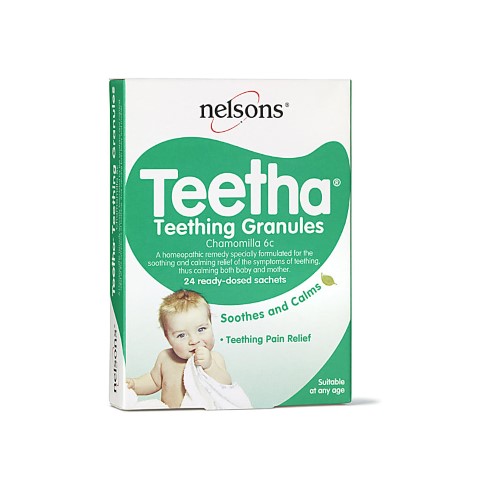 Nelsons Teetha® - Teething Granules (24 sachets)