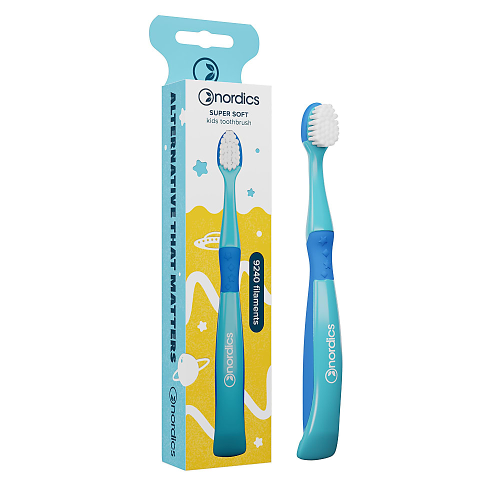 Nordics Soft Premium Kids Mermaid Toothbrush - Blue