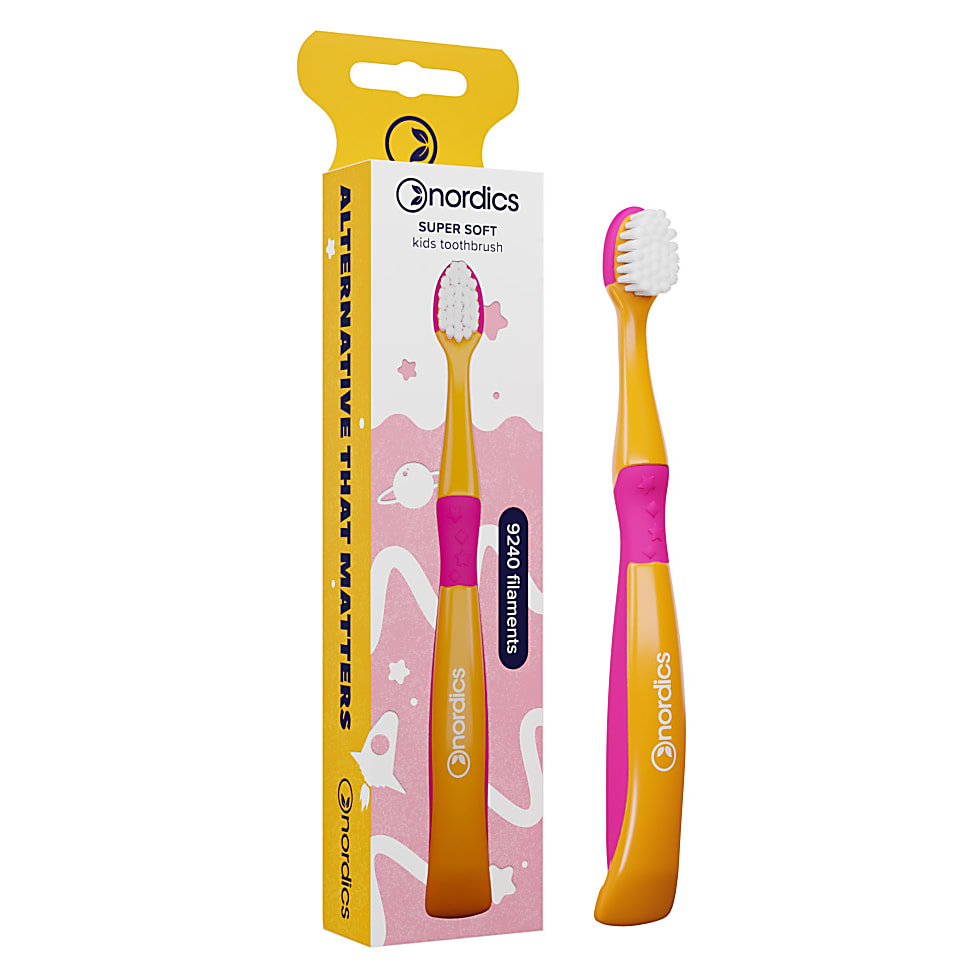 Nordics Soft Premium Kids Mermaid Toothbrush - Purple