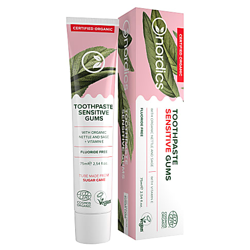 Nordics Sensitive Toothpaste Nettle & Sage 75ml