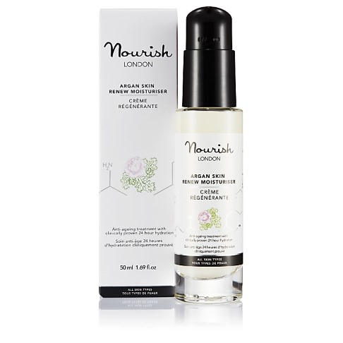 Nourish London Argan Skin Renew Moisturiser