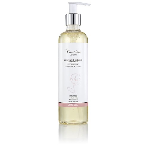 Nourish London Geranium & Jasmine Shower Gel