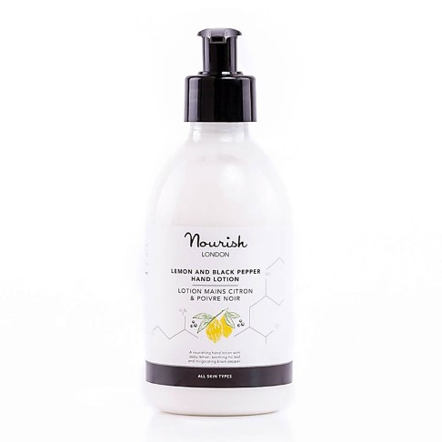 Nourish London Lemon & Black Pepper Hand Lotion