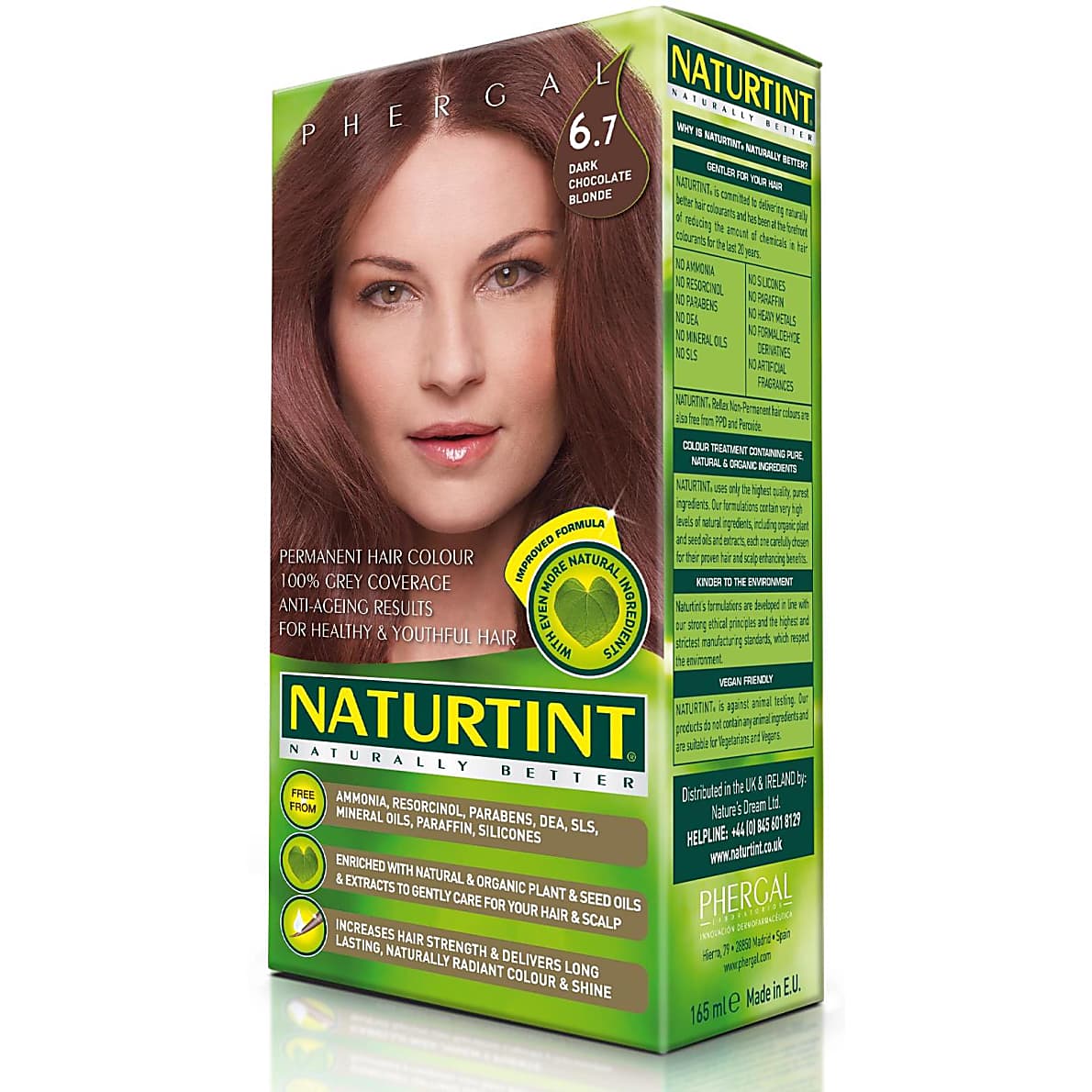 Naturtint Permanent Natural Hair Colour  Dark Chocolate Blonde