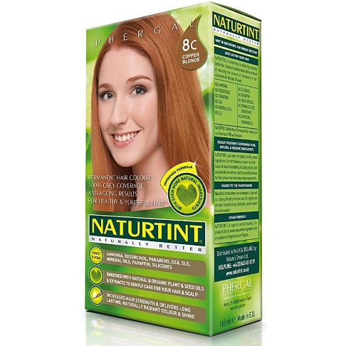 Naturtint Permanent Natural Hair Colour - 8C Copper Blonde