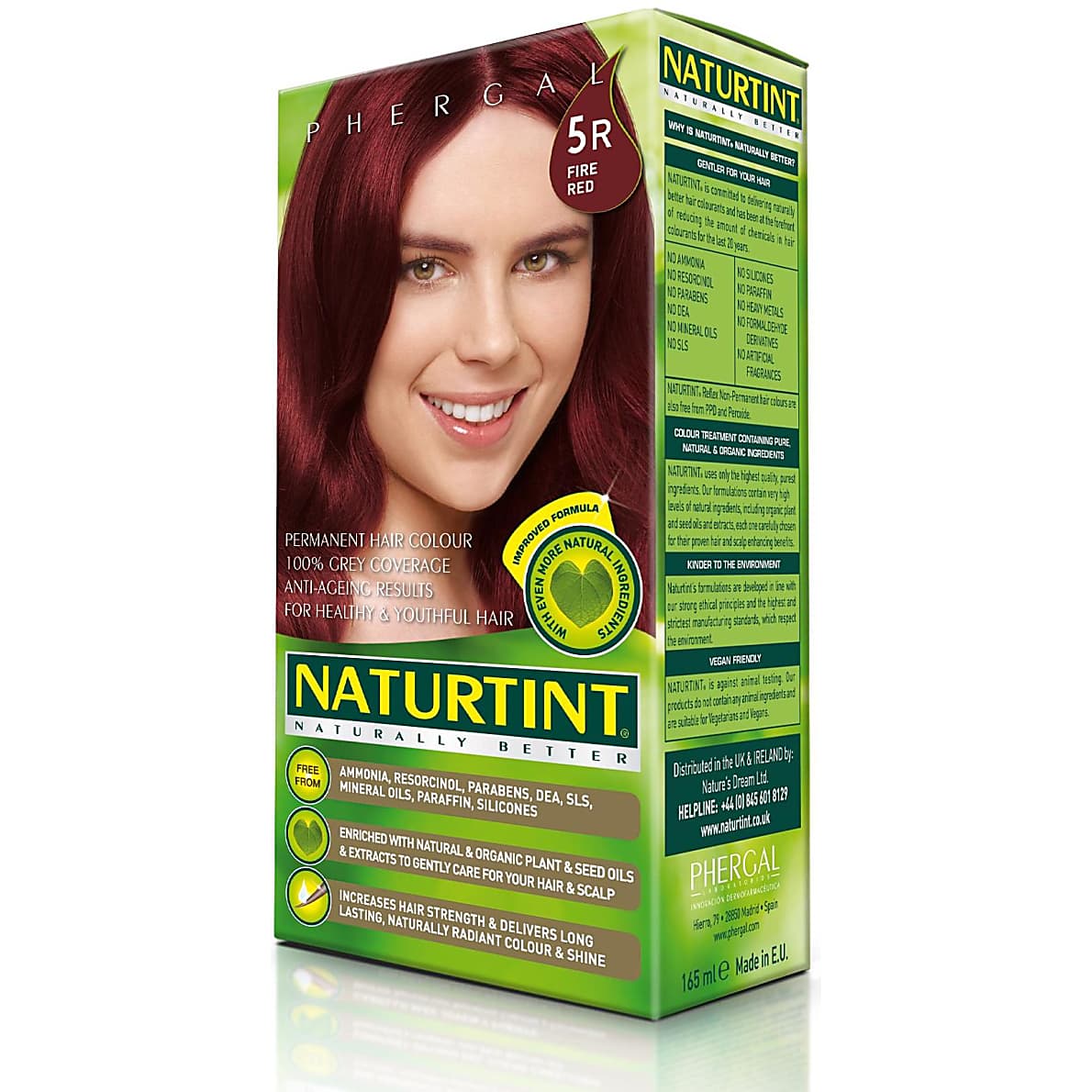 Naturtint Permanent Natural Hair Colour - 5R Fire Red Naturtint Permanent Natural Hair Colour - 5R Fire Red