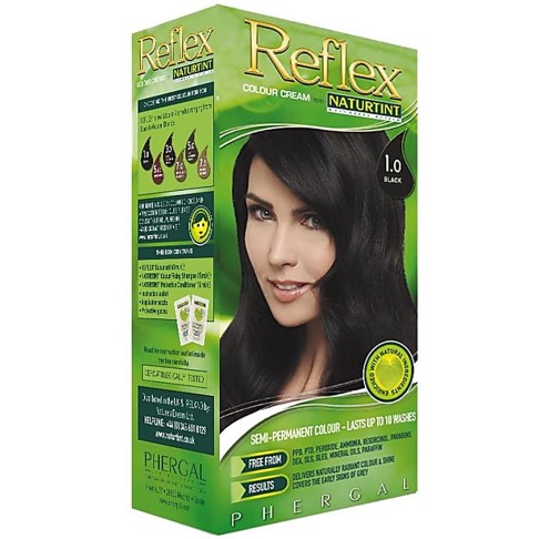 Naturtint Reflex Semi-Permanent Colour 1.0 Black