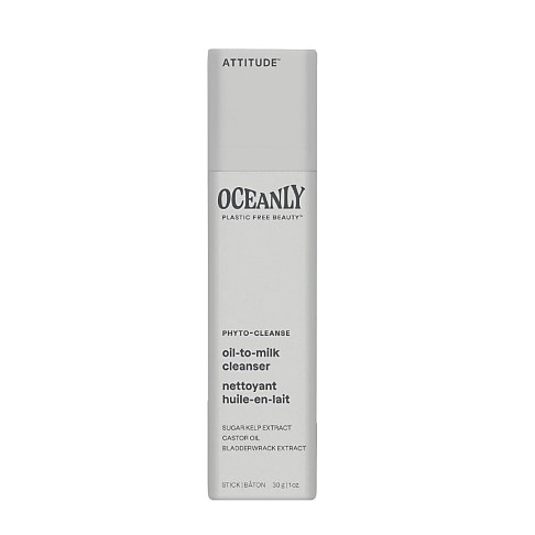 Attitude Oceanly PHYTO-CLEANSE Solid Oil-to-milk Cleanser