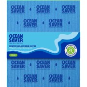 OceanSaver Compostable Cleaning Sponge Cloths 5pk