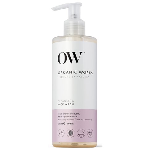 Organic Works Cleansing Face Wash 300ml