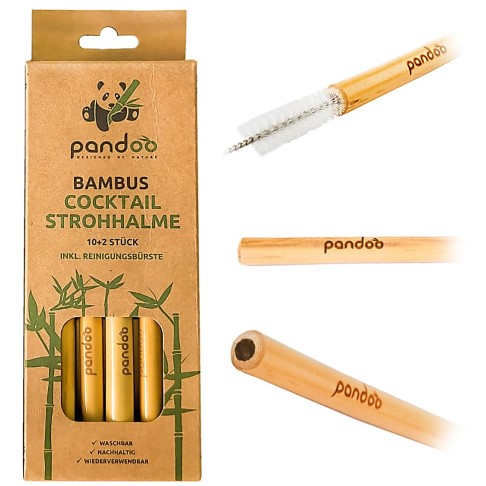 Pandoo Cocktail Straws