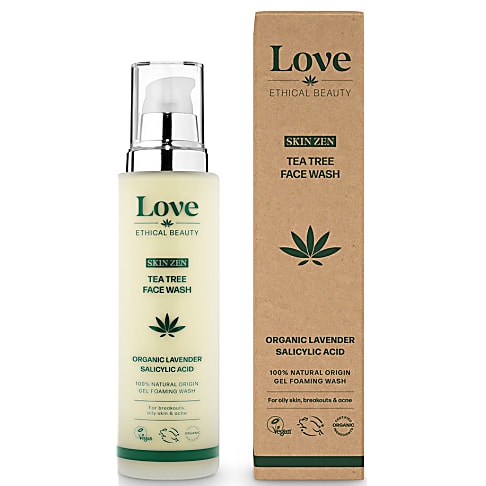 Love Ethical Beauty Skin Zen Tea Tree Face Wash