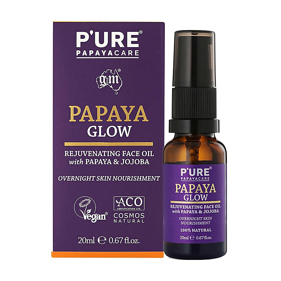 PURE Papayacare P'Ure Papayacare Papaya Glow Rejuvenating Face Oil