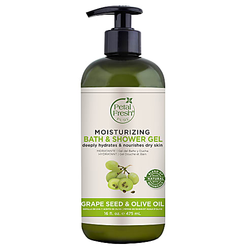 Petal Fresh Moisturising Bath & Shower Gel - Grape Seed & Olive Oil