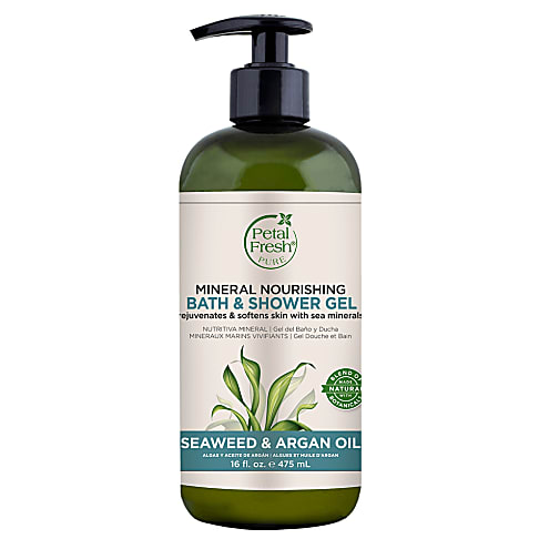 Petal Fresh Mineral Nourishing Bath & Shower Gel - Seaweed & Argan Oil
