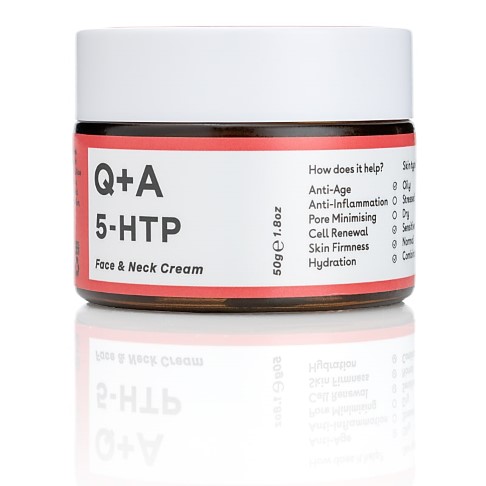 Q+A 5-HTP Face & Neck Cream