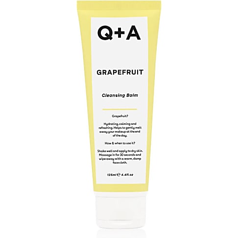 Q+A Grapefruit Cleansing Balm