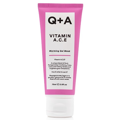 Q+A Vitamin A.C.E. Warming Gel Mask