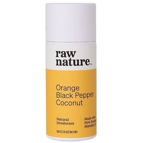 Raw Nature Orange & Black Pepper Natural Deodorant